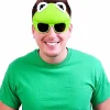 The Muppets - Kermit the Frog Sun-Staches Sunglasses (One Size)