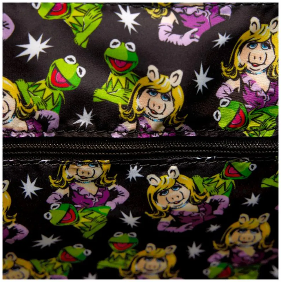 The Muppets - Kermit the Frog 11" Faux Leather Mini Backpack