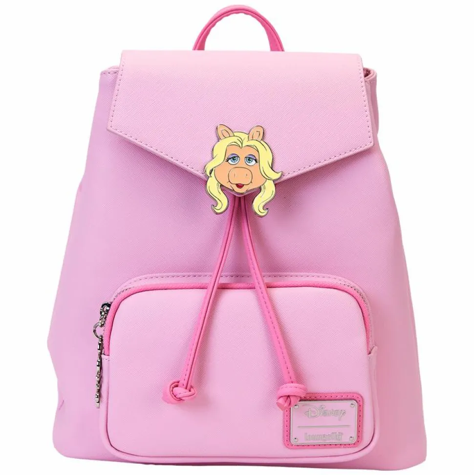 The Muppets - Miss Piggy 11" Faux Leather Mini Backpack