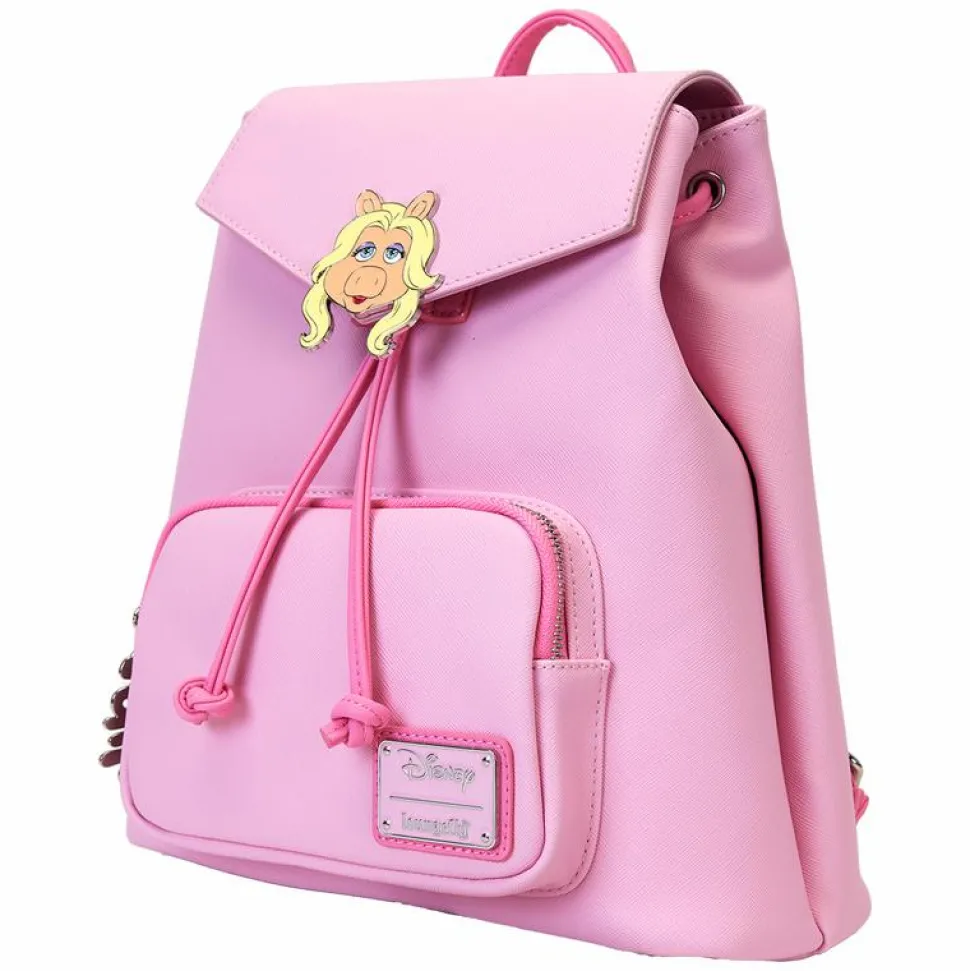 The Muppets - Miss Piggy 11" Faux Leather Mini Backpack
