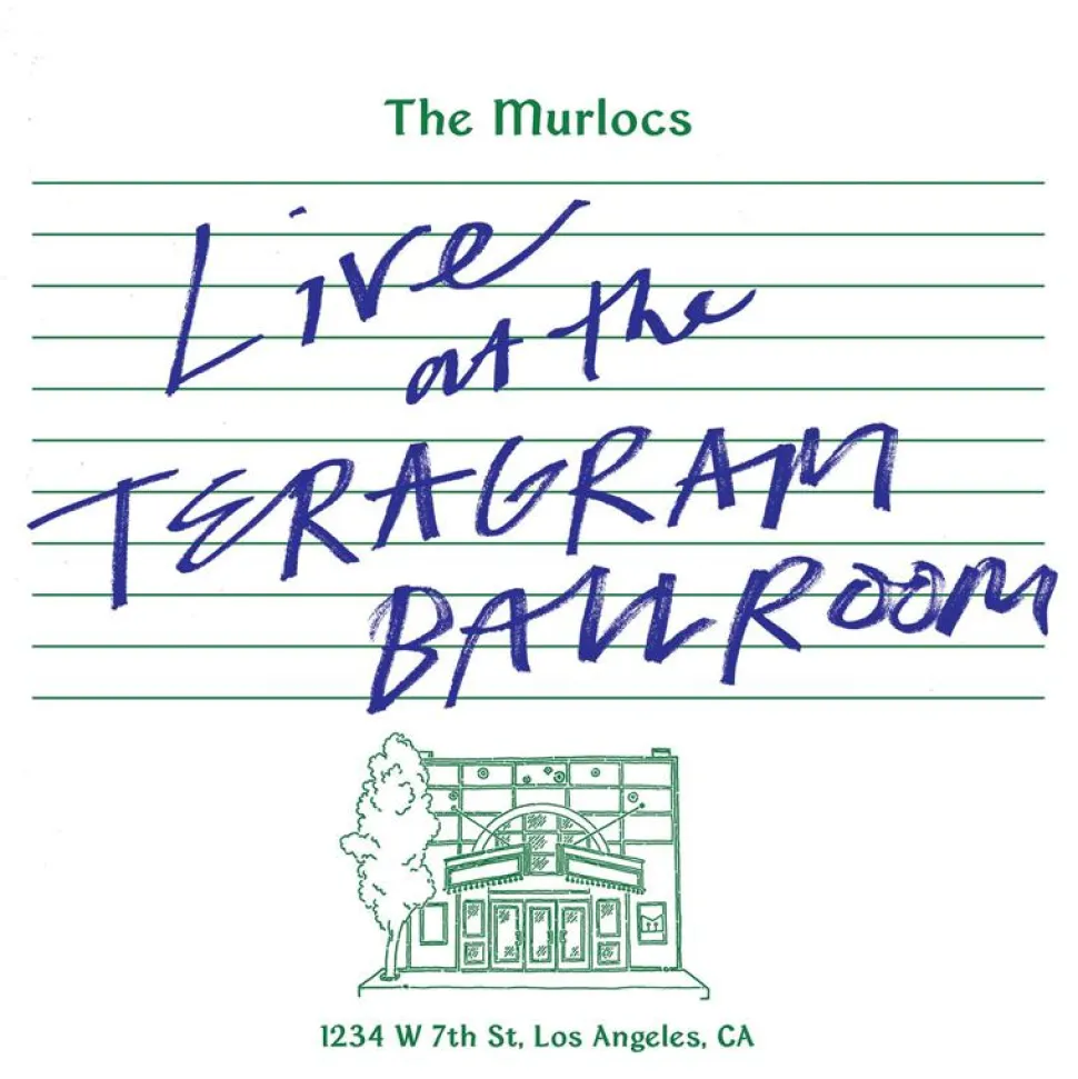 The Murlocs - Live at the Teragram Ballroom 2xLP Vinyl Record (Coke Bottle Clear with Evergreen Splatter Vinyl)