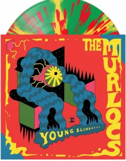 The Murlocs - Young Blindness LP Vinyl Record (Yellow/Green with Red Splatter Coloured Vinyl)