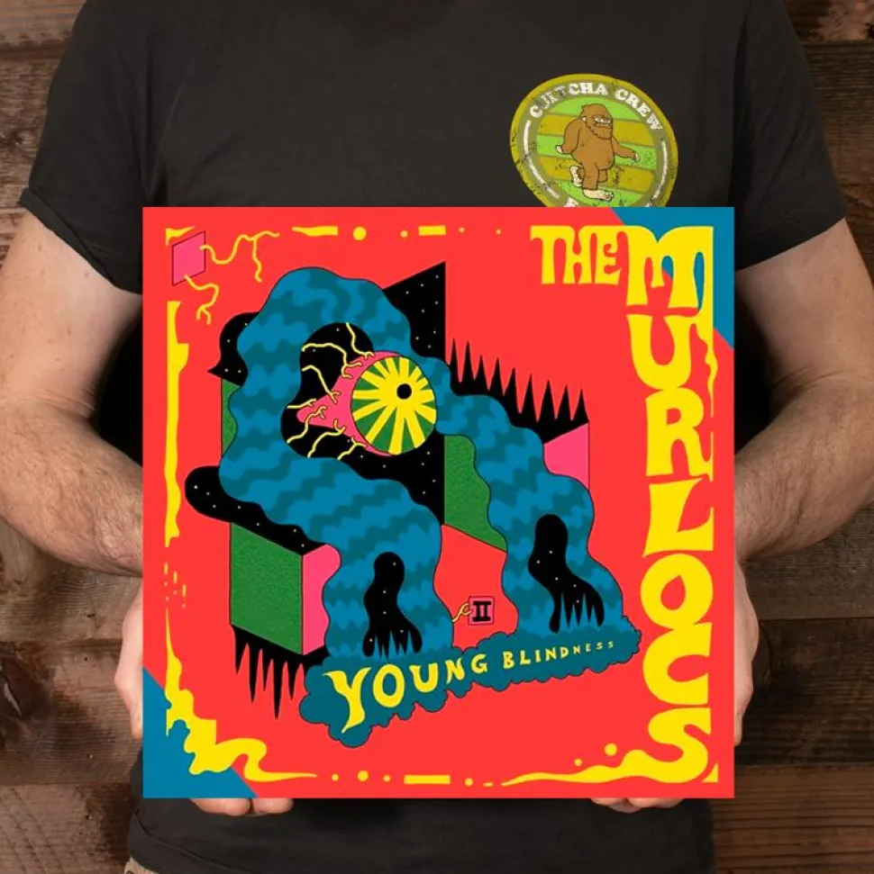 The Murlocs - Young Blindness LP Vinyl Record (Yellow/Green with Red Splatter Coloured Vinyl)