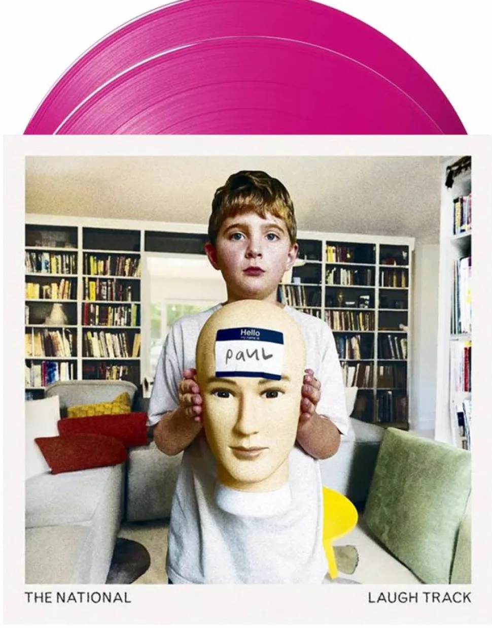 The National - Laugh Track 2xLP Vinyl Record (Pink Coloured Vinyl)
