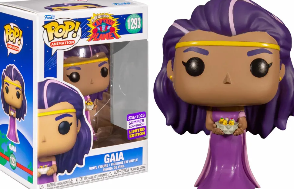 The New Adventures of Captain Planet - Gaia Pop! Vinyl Figure (2023 Summer Convention Exclusive)