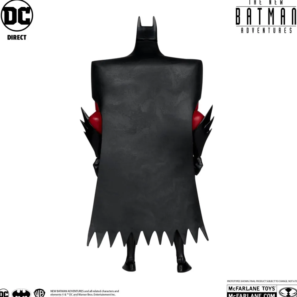The New Batman Adventures (1997) - Batman (Red & Black) 6" Scale Action Figure