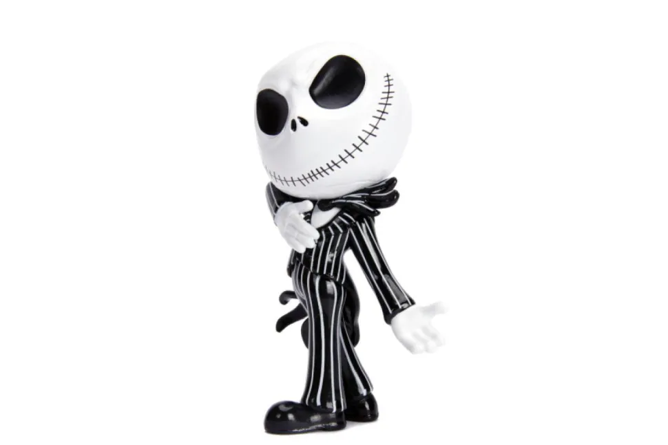 The Nightmare Before Christmas - Jack Skellington Glow-in-the-Dark Metalfigs 4" Die-Cast Figure