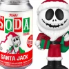The Nightmare Before Christmas - Santa Jack Skellington SODA Vinyl Figure in Collector Can (International Edition)