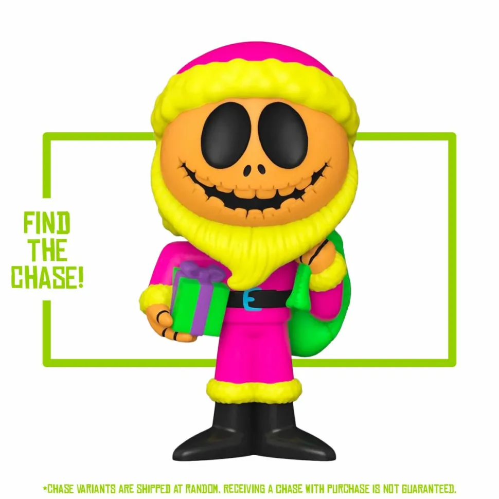 The Nightmare Before Christmas - Santa Jack Skellington SODA Vinyl Figure in Collector Can (International Edition)