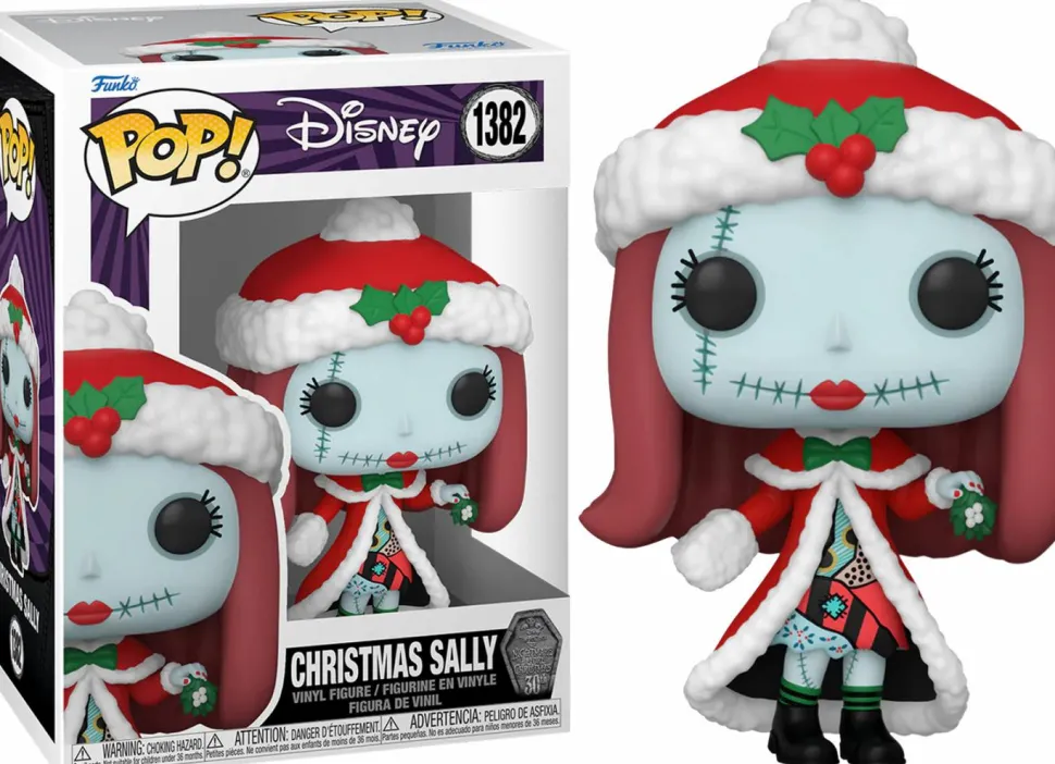 The Nightmare Before Christmas 30th Anniversary - Christmas Sally Pop! Vinyl Figure
