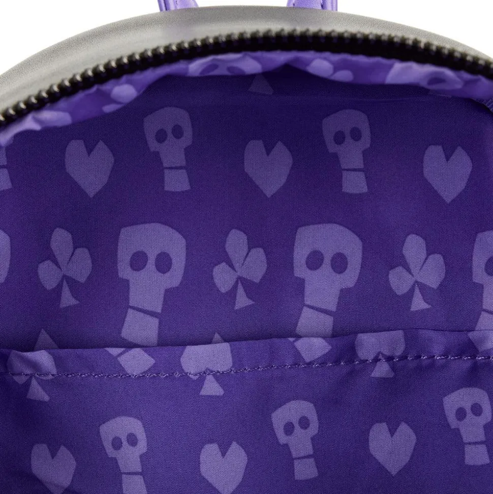 The Nightmare Before Christmas - Lock, Shock, Barrel & Oogie Boogie Glow in the Dark 10” Faux Leather Mini Backpack