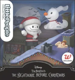 The Nightmare Before Christmas - Santa Jack & Zero Fisher-Price Little People Collector Figure 2-Pack