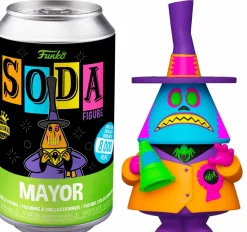 The Nightmare Before Christmas - Mayor Blacklight Vinyl SODA Figure in Collector Can (International Edition)