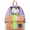 The Nightmare Before Christmas - Scary Teddy Present Glow in the Dark 10" Faux Leather Mini Backpack