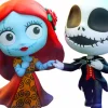 The Nightmare Before Christmas - Jack Skellington & Sally Dancing Cosbaby (S) Hot Toys Figure 2-Pack
