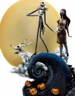 The Nightmare Before Christmas - Jack & Sally Deluxe 1/10th Scale Statue