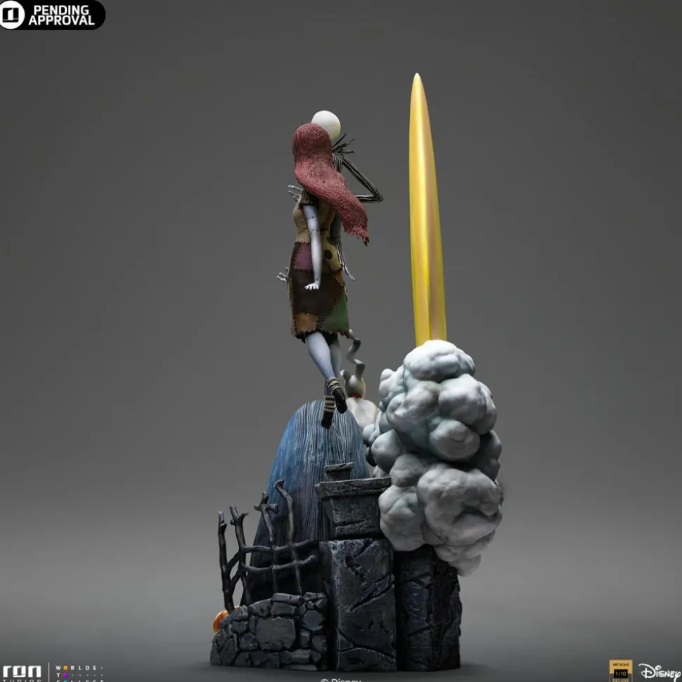 The Nightmare Before Christmas - Jack & Sally Deluxe 1/10th Scale Statue