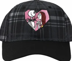 The Nightmare Before Christmas - Jack and Sally Embroidered Adjustable Hat