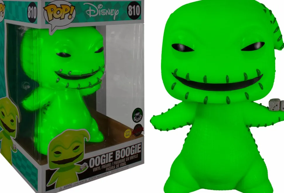 The Nightmare Before Christmas - Oogie Boogie with Dice Glow in the Dark 10" Pop! Vinyl Figure (Popcultcha Exclusive)