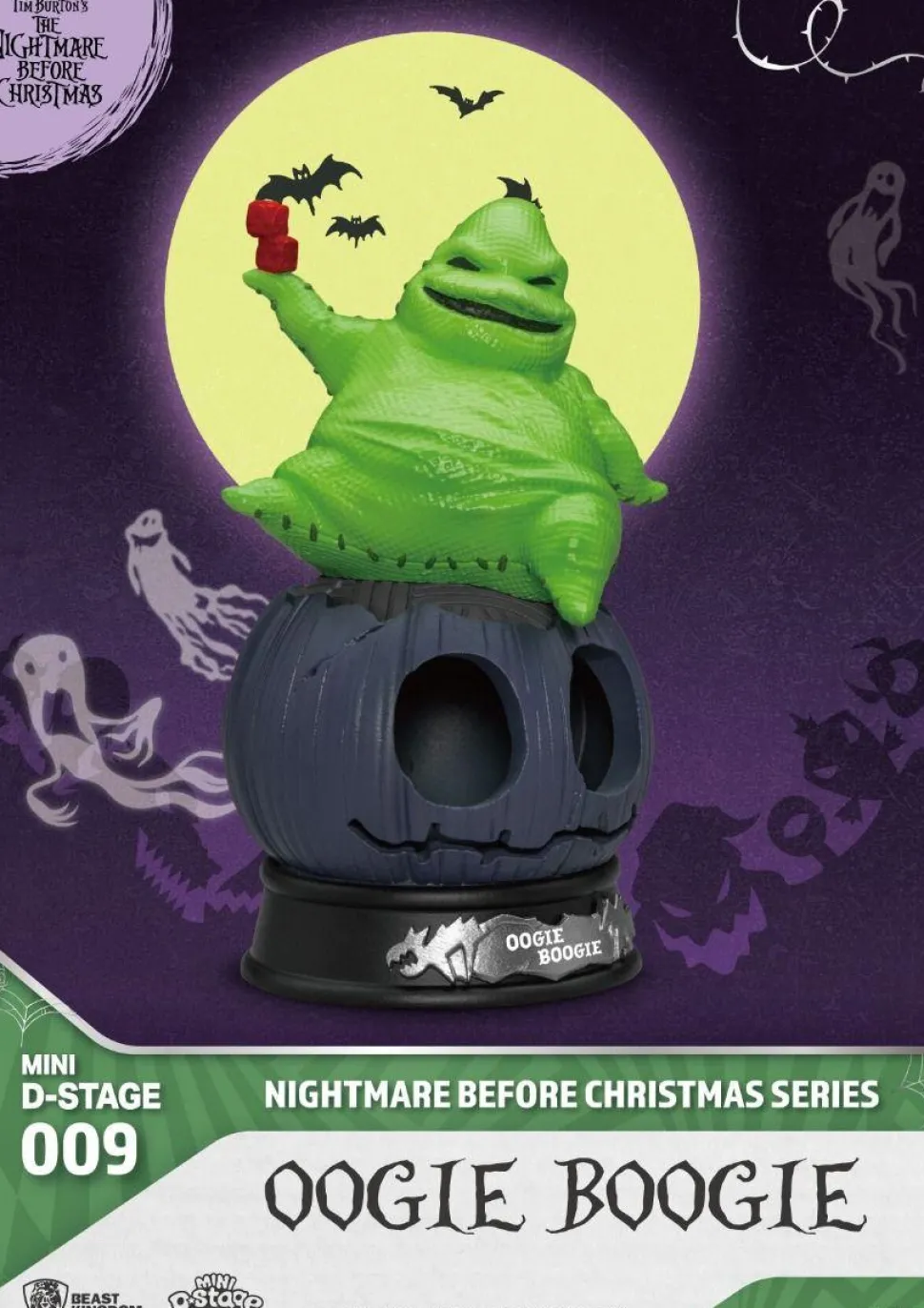 The Nightmare Before Christmas - Oogie Boogie MDS-009 Mini D-Stage 3" PVC Diorama Statue