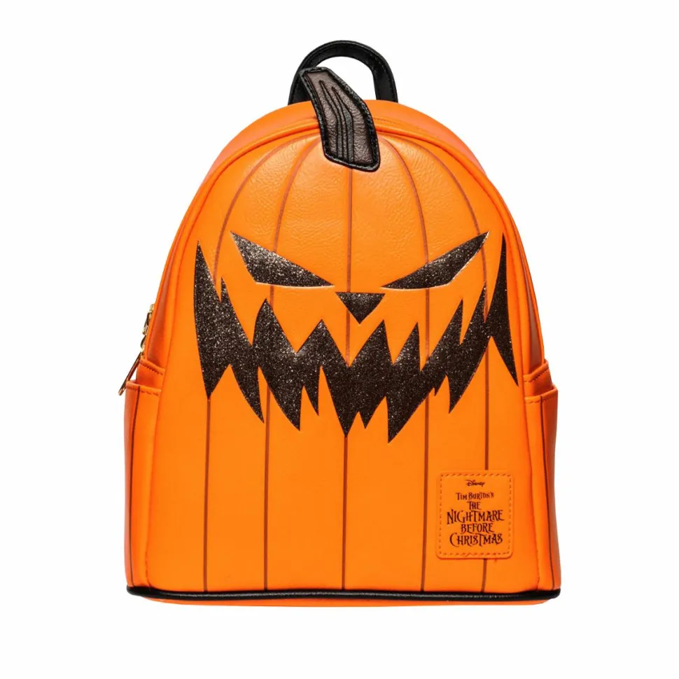 The Nightmare Before Christmas - Pumpkin King 10” Faux Leather Mini Backpack