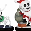 The Nightmare Before Christmas - Santa Jack & Skeleton Reindeer Mini Egg Attack Action Figure (2022 Convention Exclusive)