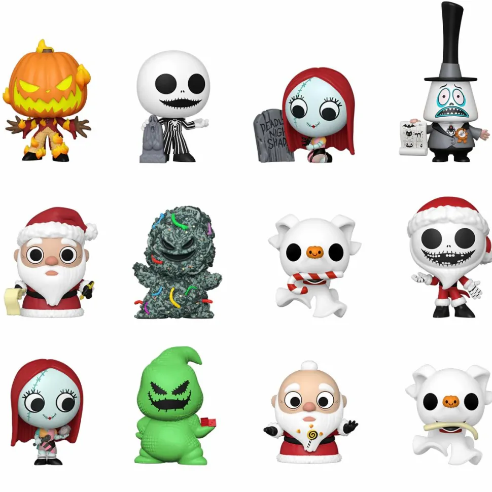 The Nightmare Before Christmas - 30th Anniversary Mystery Minis Blind Box (Single Unit)