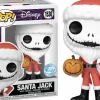 The Nightmare Before Christmas - Santa Jack with Jack-O-Lantern Pop! Vinyl Figure