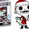 The Nightmare Before Christmas - Santa Jack & Christmas Sally 30th Anniversary Diamond Glitter Pop! Vinyl Figure 2-Pack (Popcultcha Exclusive)