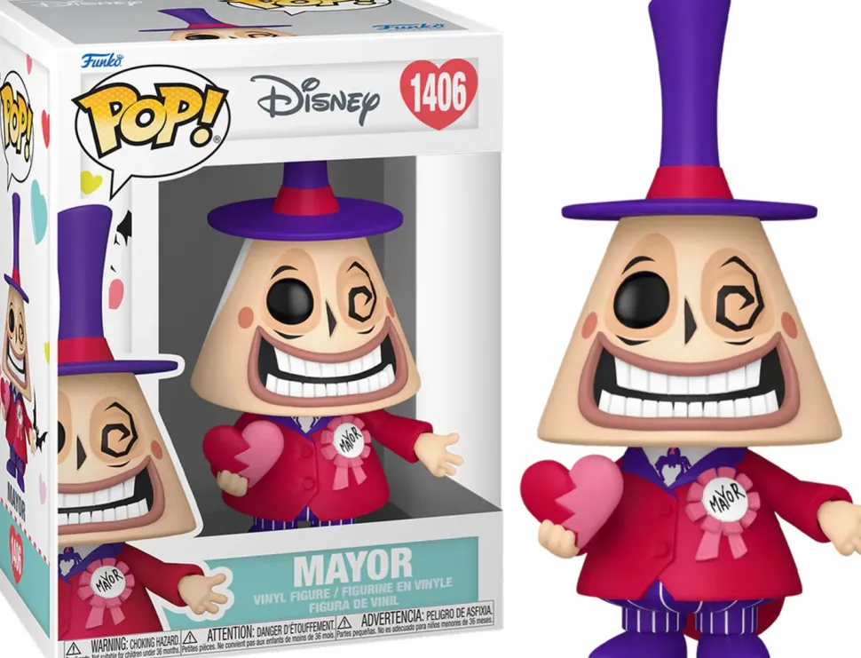 The Nightmare Before Christmas - Mayor Valentines Pop! Vinyl Figure