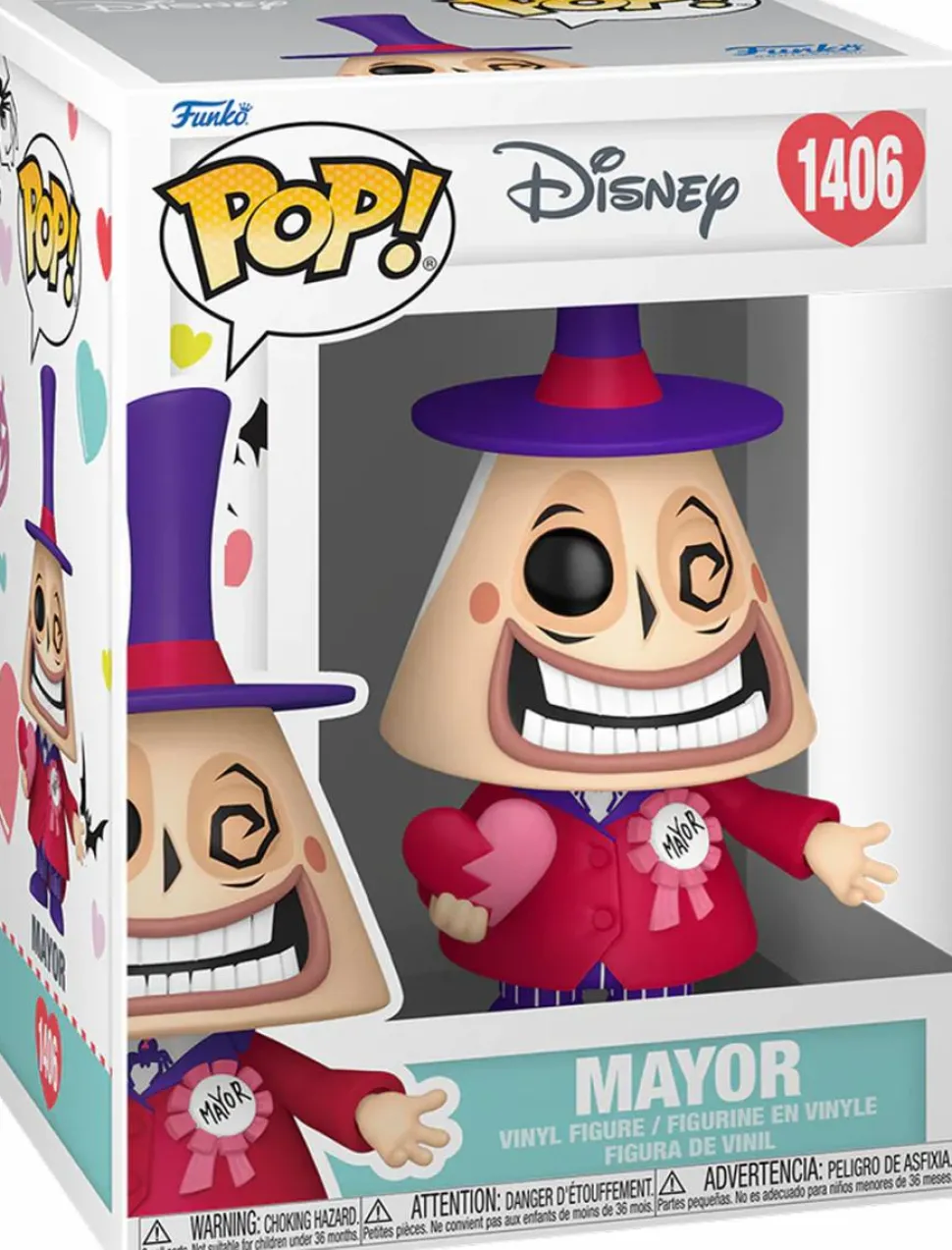 The Nightmare Before Christmas - Mayor Valentines Pop! Vinyl Figure