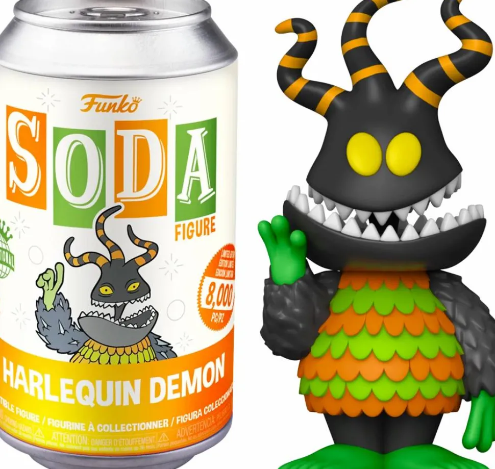 The Nightmare Before Christmas - Harlequin Demon Vinyl SODA Figure in Collector Can (International Edition)