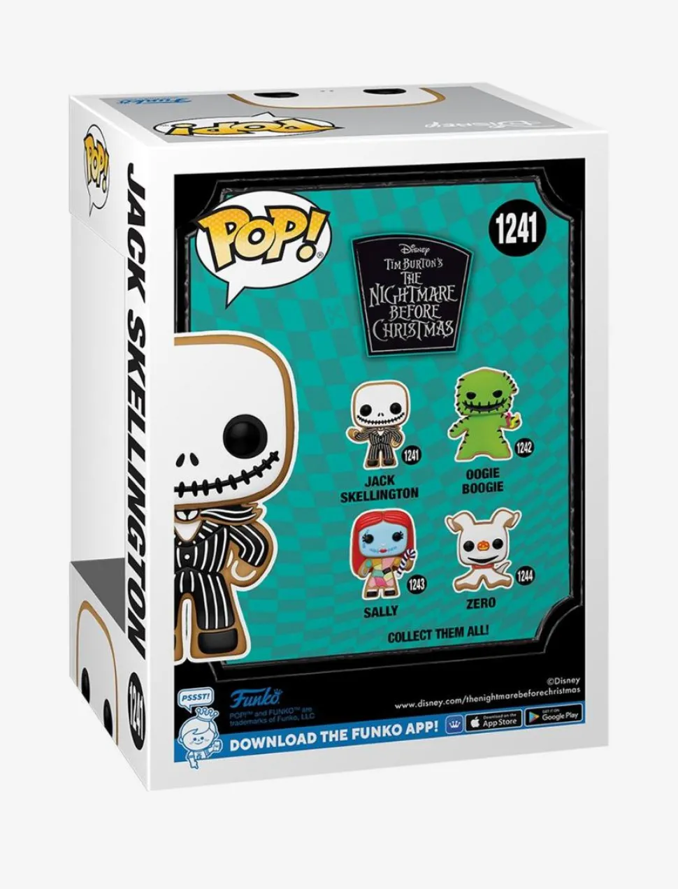 The Nightmare Before Christmas - Gingerbread Jack Skellington Pop! Vinyl Figure