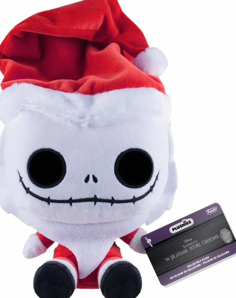 The Nightmare Before Christmas 30th Anniversary - Santa Jack Skellington 7" Pop! Plush