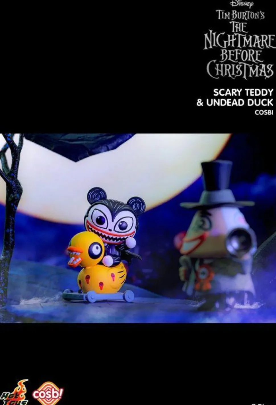The Nightmare Before Christmas - Series 02 Cosbi Collection Blind Box Hot Toys Figure (Single Unit)