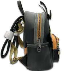 The Nightmare Before Christmas - Harlequin Demon Cosplay Glow in the Dark 10” Faux Leather Mini Backpack