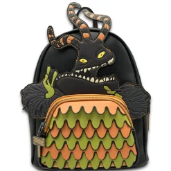 The Nightmare Before Christmas - Harlequin Demon Cosplay Glow in the Dark 10” Faux Leather Mini Backpack