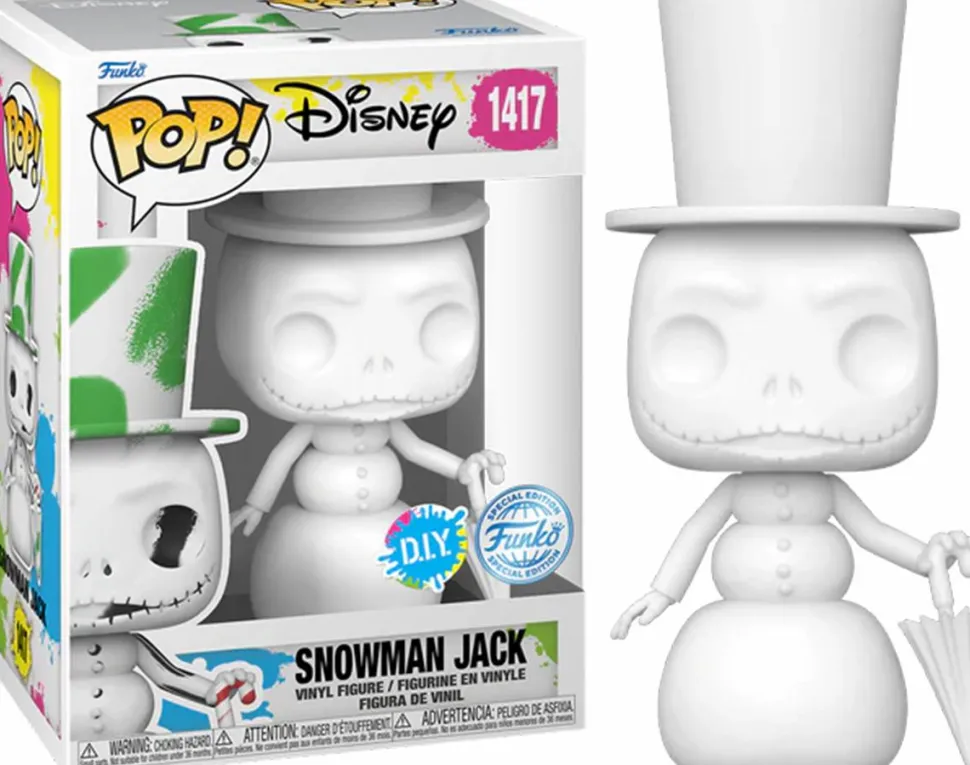 The Nightmare Before Christmas - Snowman Jack DIY Pop! Vinyl Figure