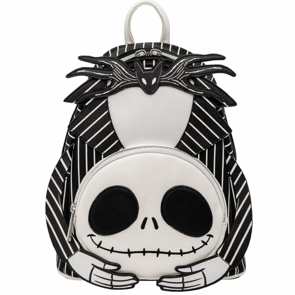The Nightmare Before Christmas - Headless Jack Skellington Cosplay 10” Faux Leather Mini Backpack