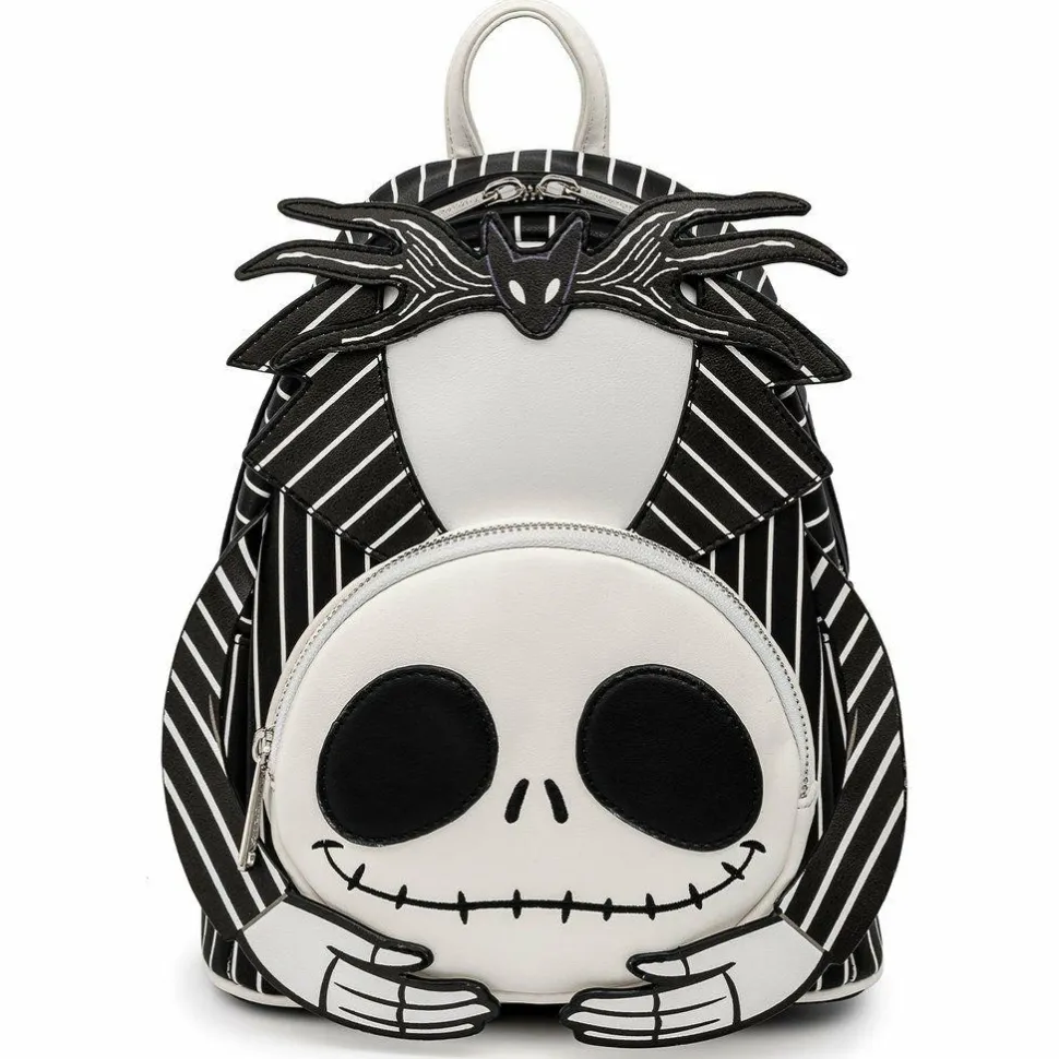 The Nightmare Before Christmas - Headless Jack Skellington Cosplay 10” Faux Leather Mini Backpack