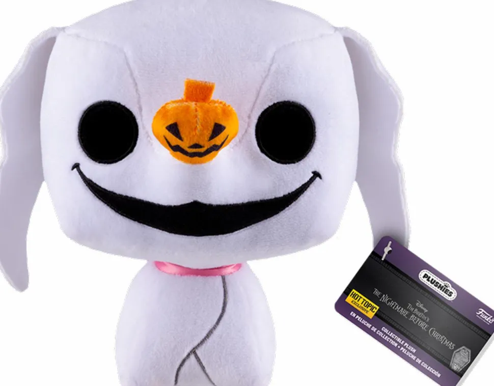The Nightmare Before Christmas 30th Anniversary - Zero Glow-in-the-Dark 7" Pop! Plush