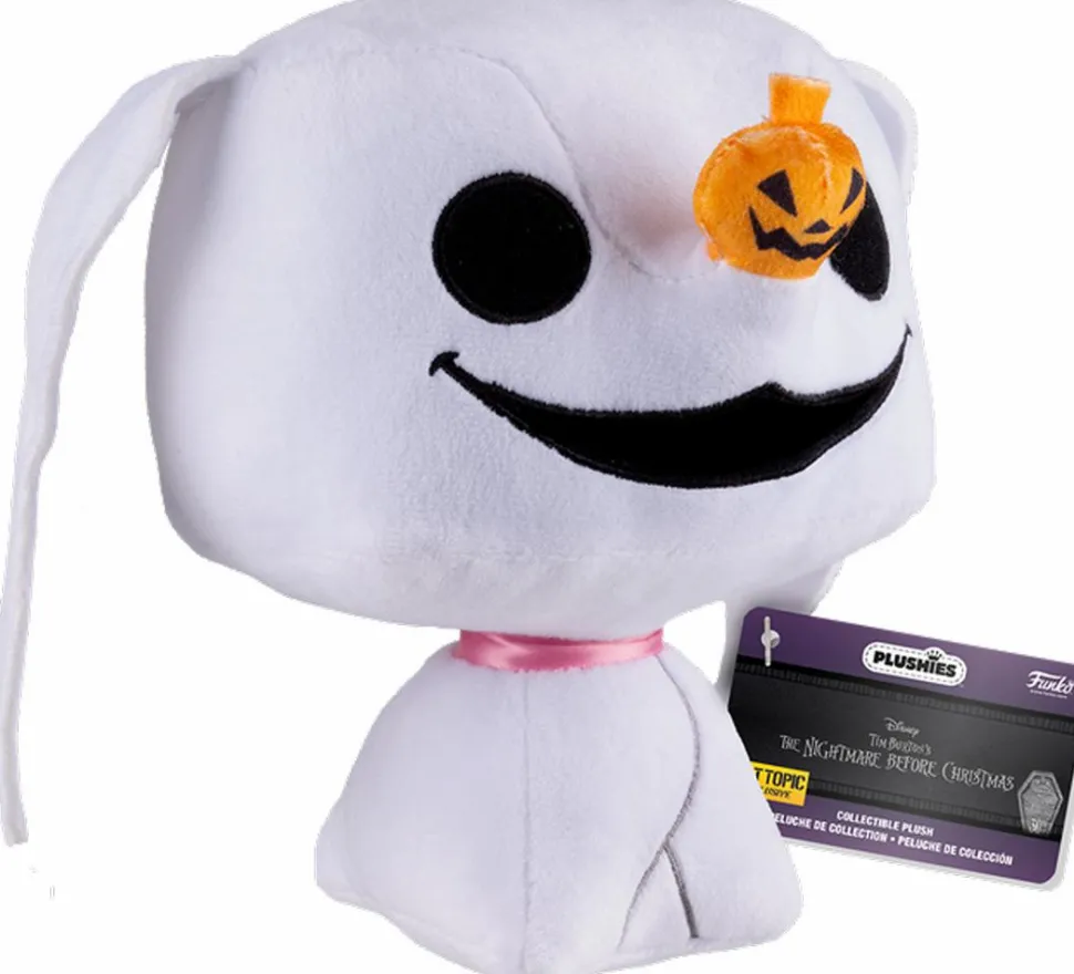 The Nightmare Before Christmas 30th Anniversary - Zero Glow-in-the-Dark 7" Pop! Plush
