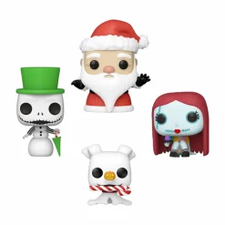 The Nightmare Before Christmas - Christmas Tree Holiday Box Pocket Pop! Vinyl 4-Pack