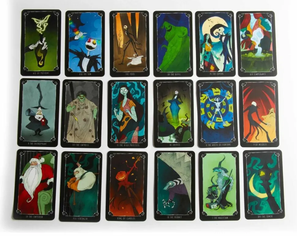 The Nightmare Before Christmas - Tarot Deck and Guidebook