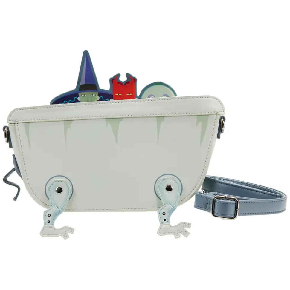 The Nightmare Before Christmas - Lock, Shock & Barrel Bath Tub Glow in the Dark 6” Crossbody Bag