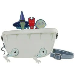 The Nightmare Before Christmas - Lock, Shock & Barrel Bath Tub Glow in the Dark 6” Crossbody Bag