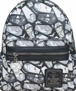 The Nightmare Before Christmas - Coffin 10" Faux Leather Mini Backpack