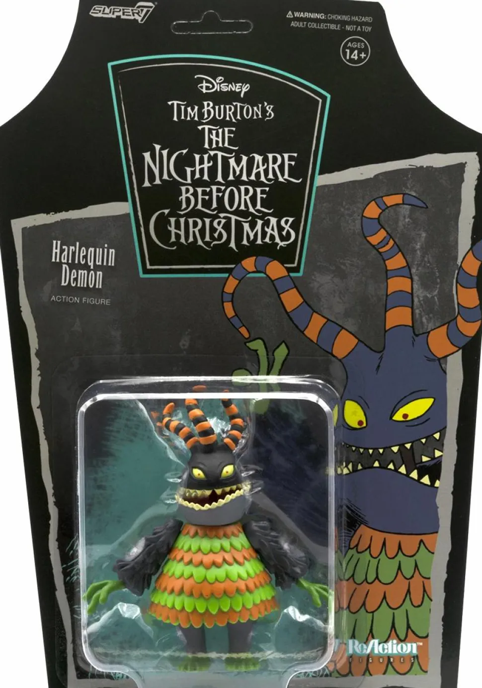 The Nightmare Before Christmas - Harlequin Demon Re-Action 3.75” Action Figure