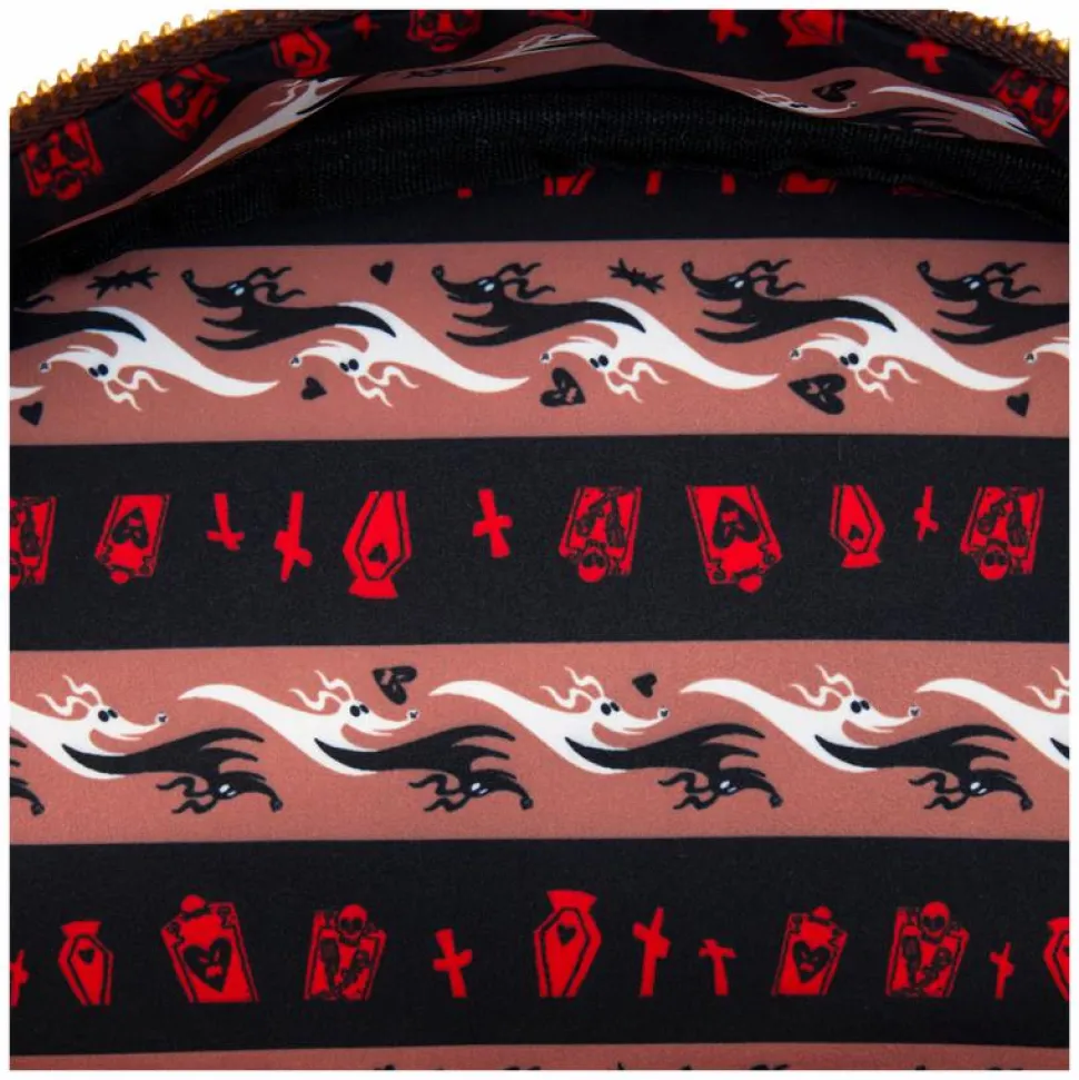 The Nightmare Before Christmas - Zero Holiday Doors 18" Faux Leather Backpack