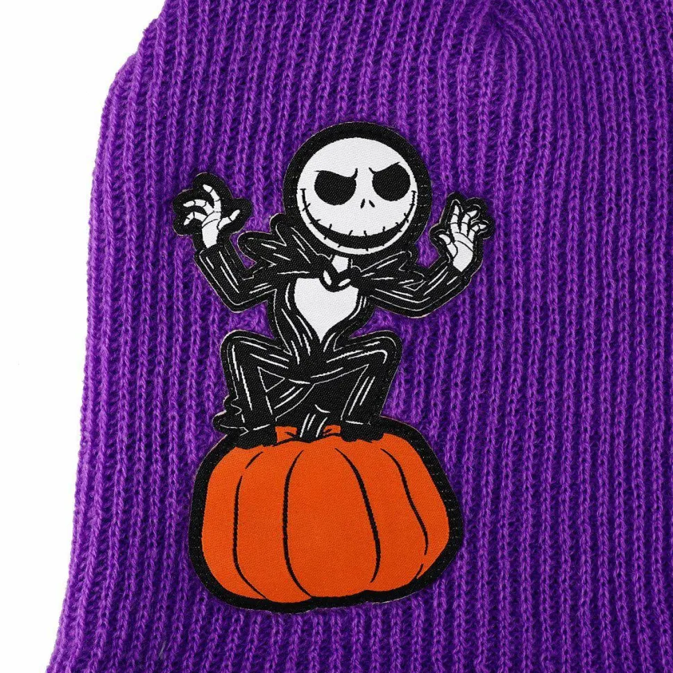 The Nightmare Before Christmas - Jack Skellington Peek-a-Boo Cuff Beanie (One Size Fits Most)